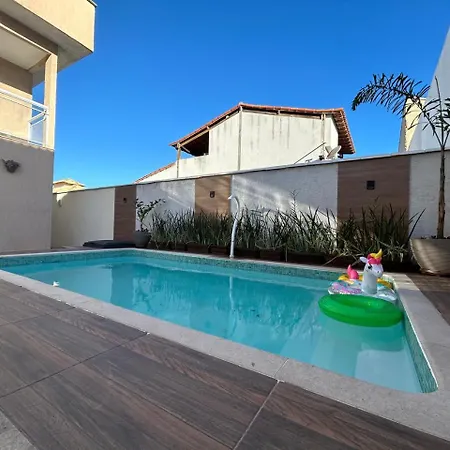 Casa com piscina, grande e espaçosa no Condomínio dos Pássaros-3